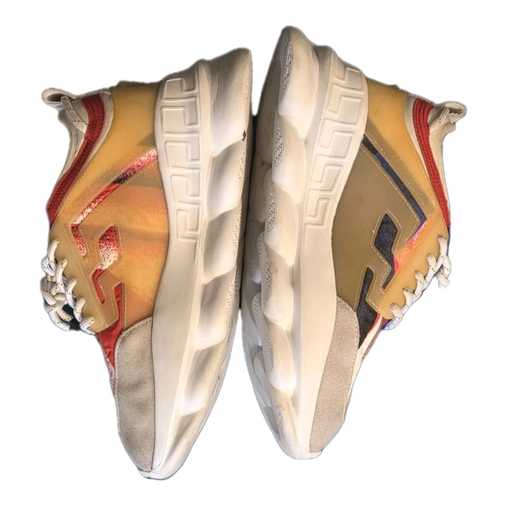 Versace Chain Reaction “Clash” Mixed Color Trainers EU 43 Men's US Size 10 - Picture 4 of 15